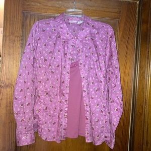 St. John’s Bay Floral Shirt and Tank Set